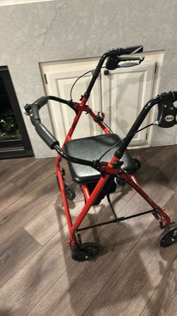 Rollator walkers. 2 total