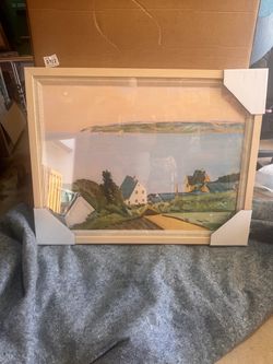 Artwork, painting, print McGee and Co. Marina Vista,  Open Box Perfect Condition Retails for $734