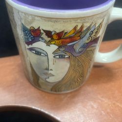 Vintage Laura Birch Coffee Tea Mug Cup 
