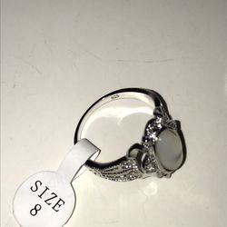 Traditions Jewelry Company Genuine Mother Of Pearl Antique Band 954 Size 8