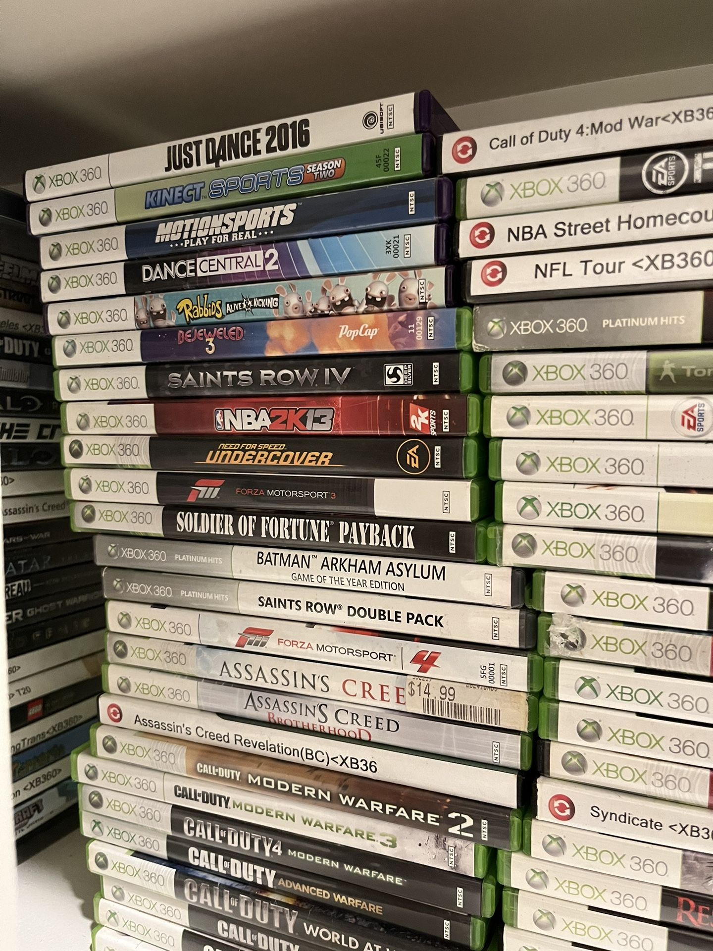 Xbox 360 Video Game Lot