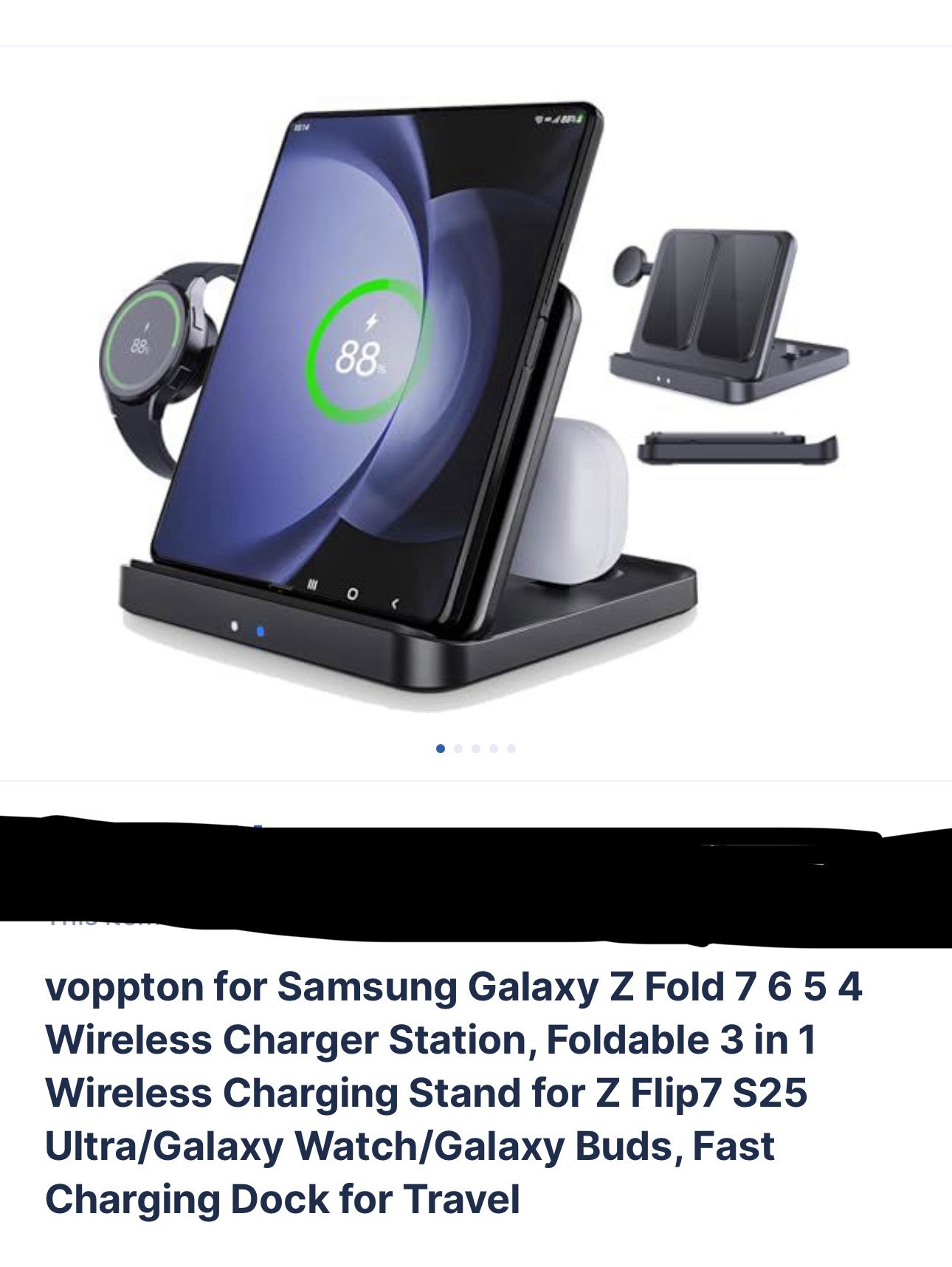 Samsung Galaxy Z Fold Wireless Charger