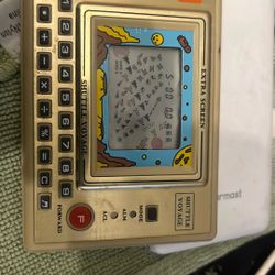 Vintage Shuttle Voyage Game/calculator/ Handheld Game
