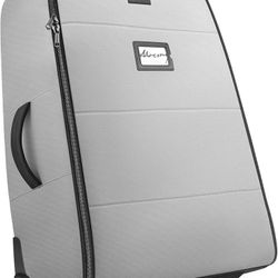 YOREPEK Bolsa acolchada para cochecito de avión con ruedas compatible con UPPAbaby Vista, Vista V2, Cruz V2, bolsa plegable para cochecito estándar, b