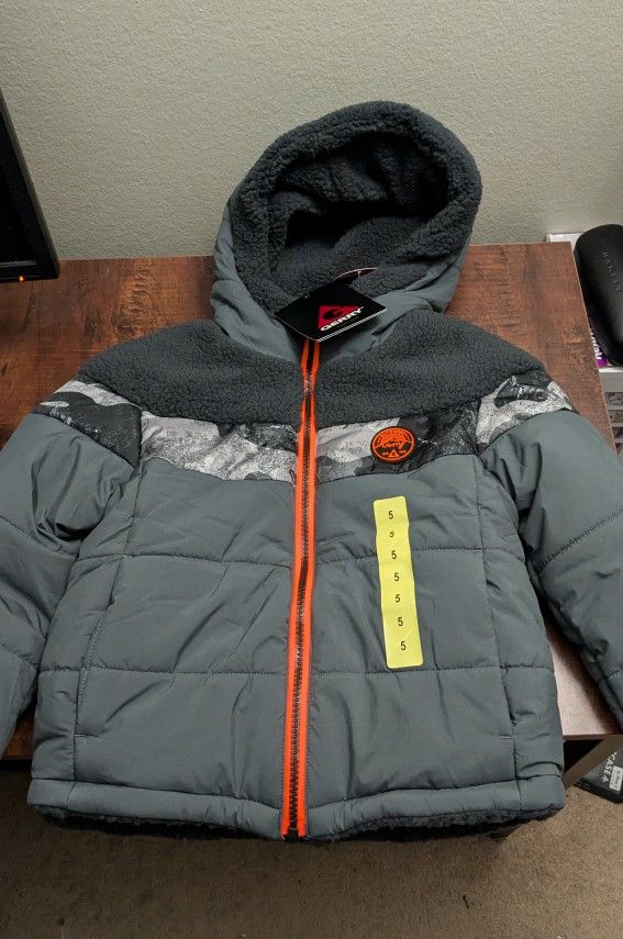 New - Reversible Winter Jacket - Size 5