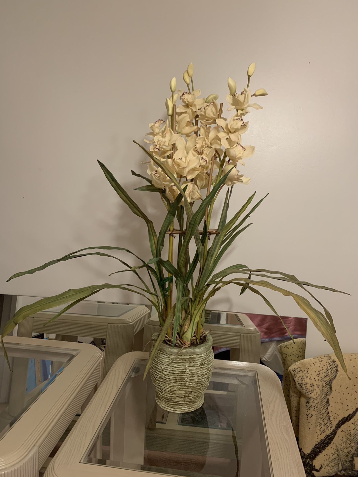 Large Fake Orchid Plant