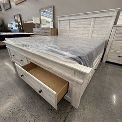 4 PC KING BEDROOM SET