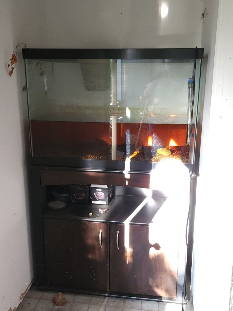 65 Gallon Aquarium With Stand