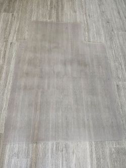 Desk plastic mat