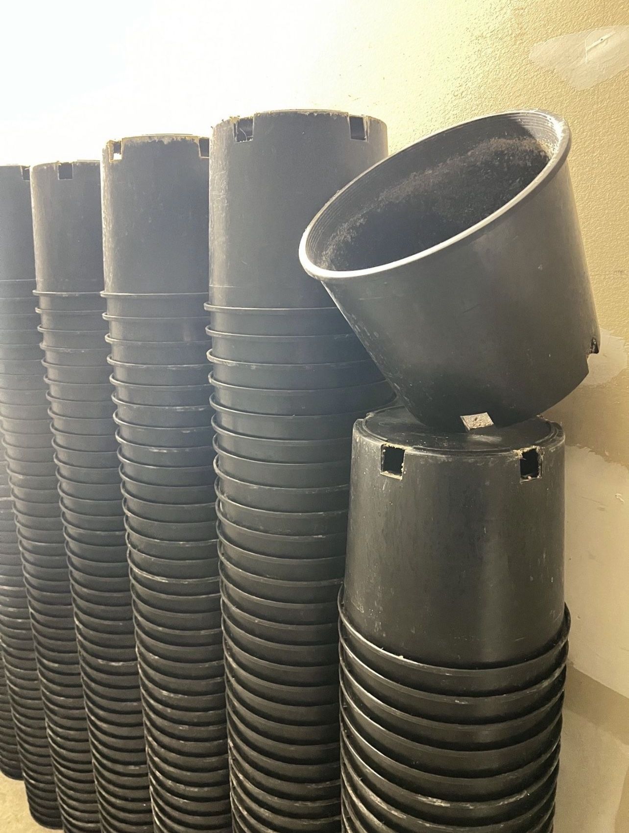 3 Gallon Nursery Pots For $0,50 Each