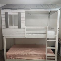 Kids House Bunk Bed