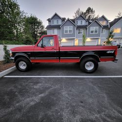 1992 Ford F150 4x4 Long Bed 90k Miles 
