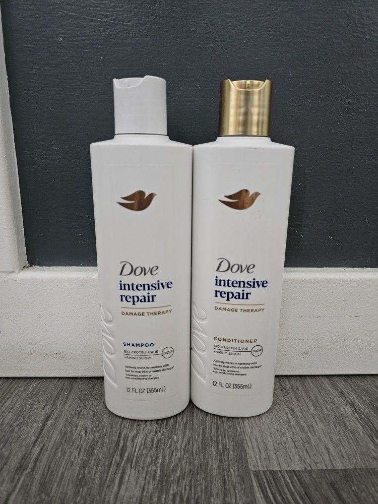 Dove Intensive Repair Shampoo And Conditioner Hair Care