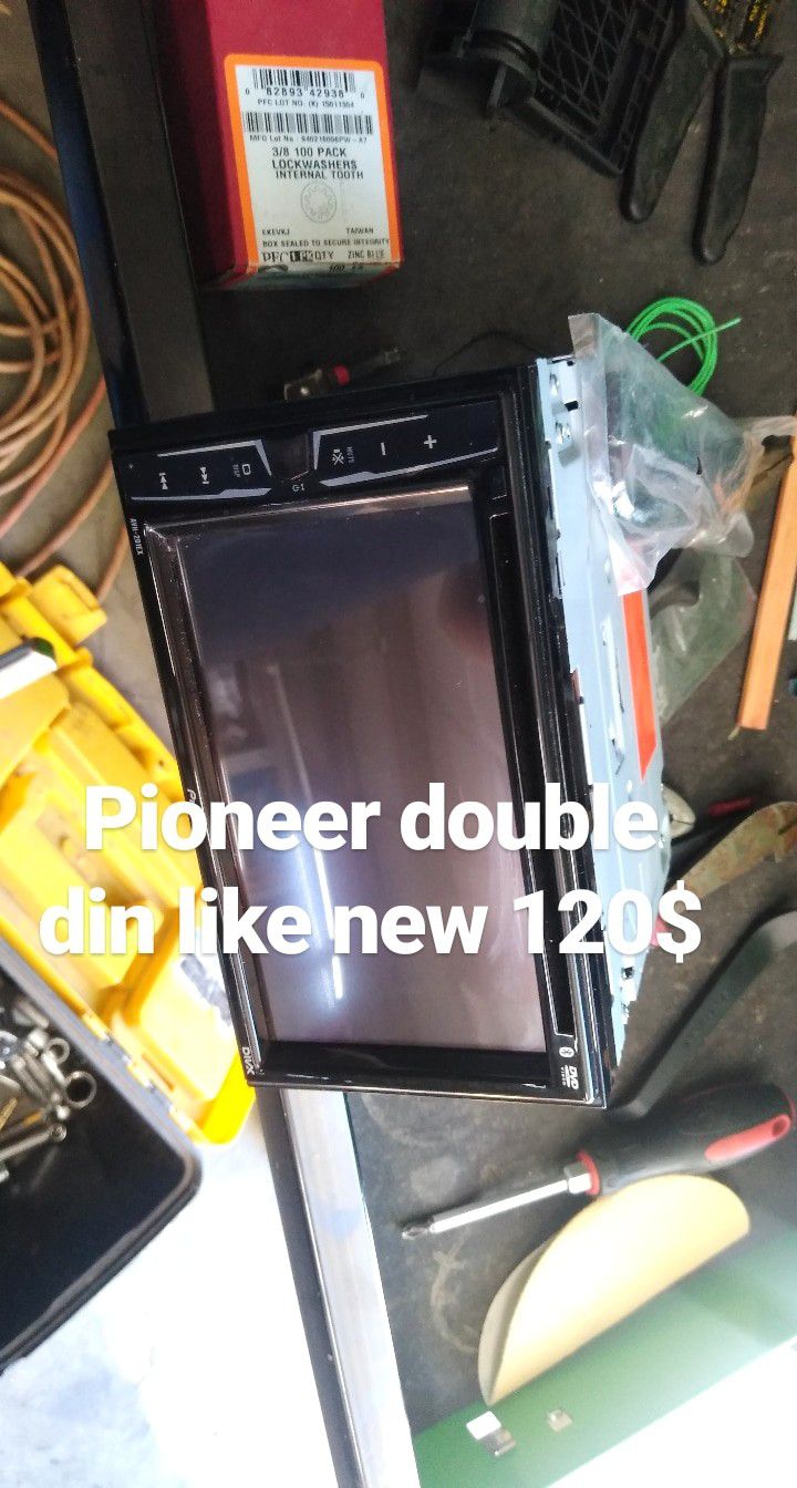 Pioneer double din bluetooth