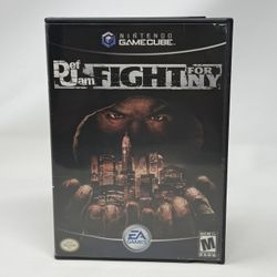 Def Jam Fight For NY Nintendo GameCube Game & Case