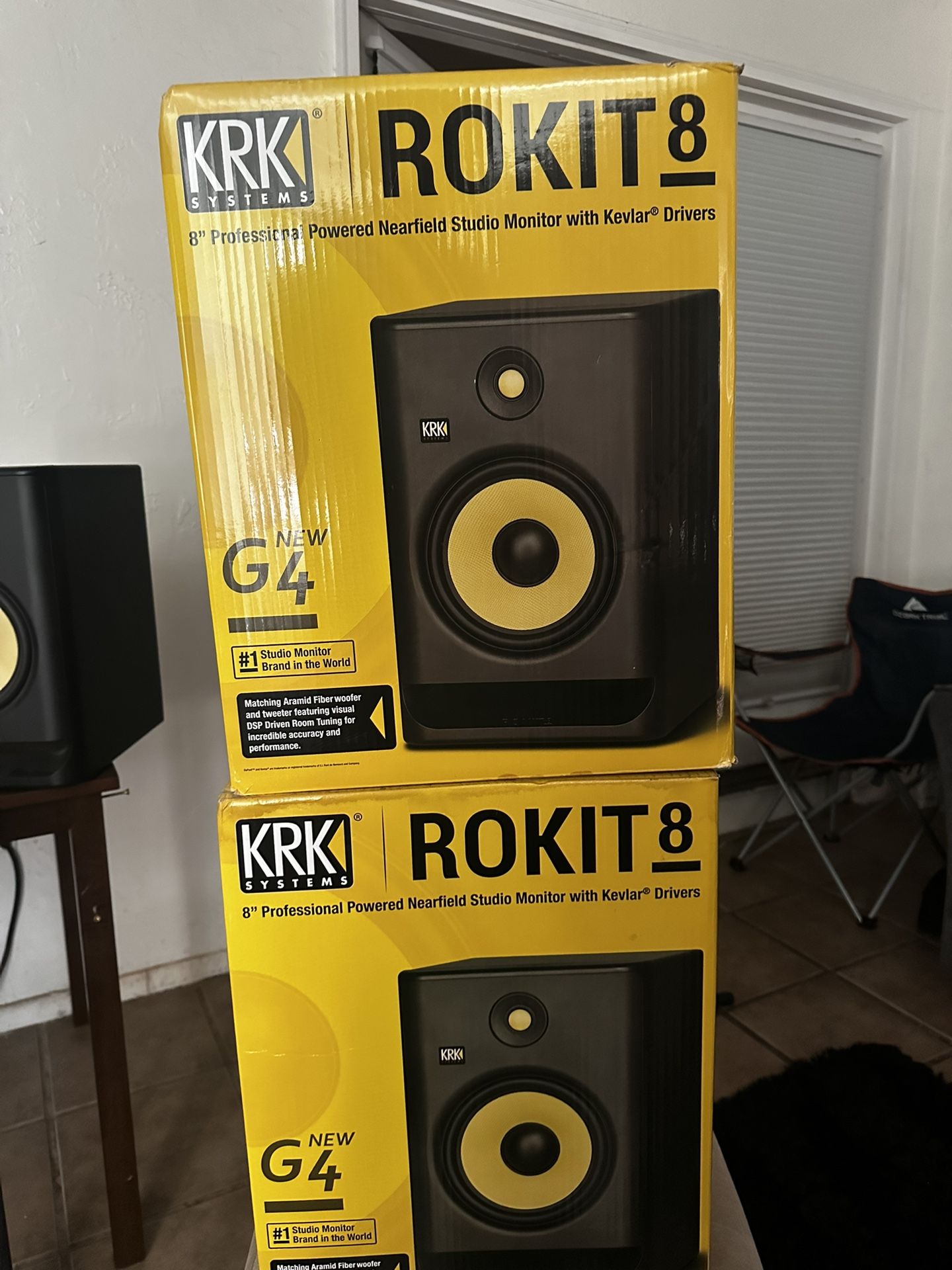 KRK ROKIT G4 Studio Monitors (Pair) 300$