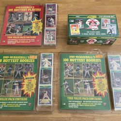1991  Score factory set Plus 89-90 Score Blister Packs