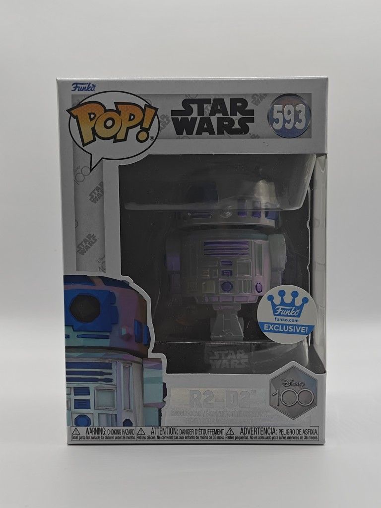 Star Wars R2D2 Funko POP Facet *MINT* Condition Disney 100