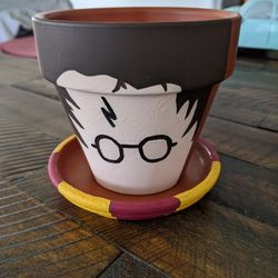 Harry Potter 4 Inch Flower Pot