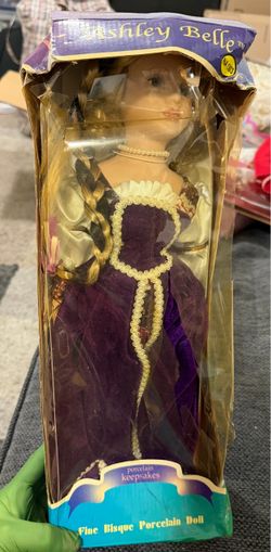 Ashley Belle Fine Bisque Porcelain Doll
