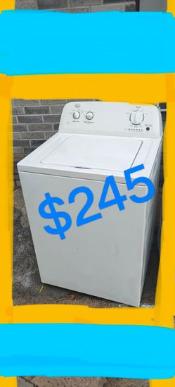 Set KING $245 washer / water heater boiler stackable