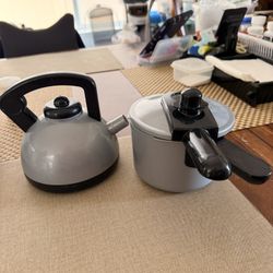 FREE Pretend Play Kitchen Toys Kettle And Pot