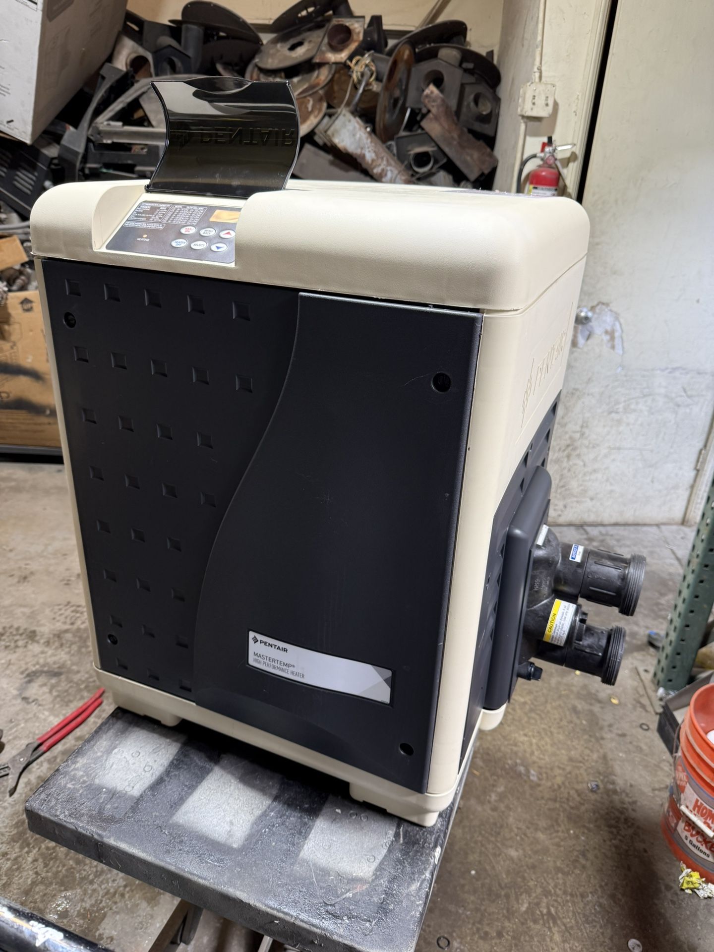 Pool Heater, Pump And Filter
