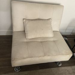Ivory Single Sofa 