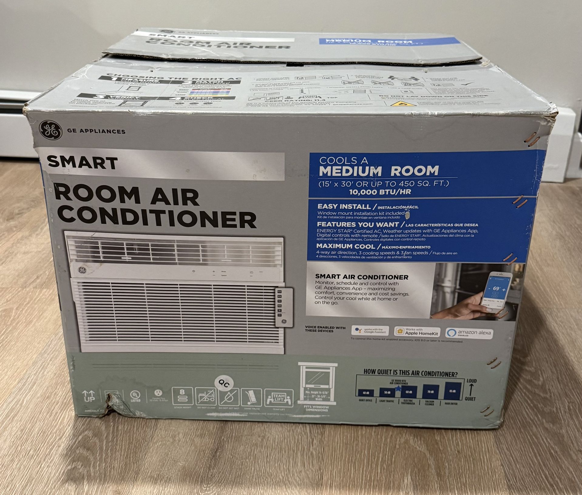GE Smart Window AC 10,000 BTU - WiFi Enabled - Great Condition