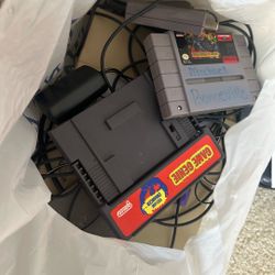 Super Nintendo Untested Lot