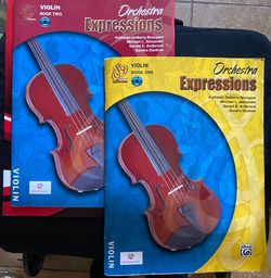 Learn violin 2 books with cd