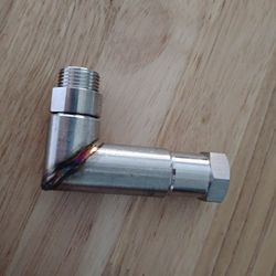 90 Degree Bend Oxygen Sensor Defouler O2 Spacer Adapter 
