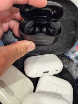 AirPod cases and Bose quiet