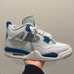 Jordan 4s Reimagined Military Blue - Men’s 7