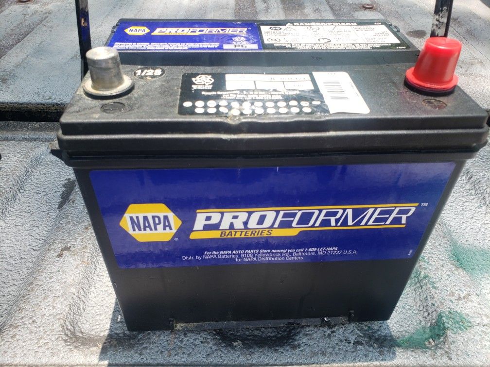 NAPA Group 35 Car Truck Battery Perfect Condition 1yr Warranty