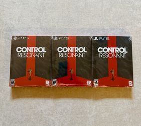 Control Resonant STEELBOOK EDITION PS5 Physical Disc Art Prints - IN HAND