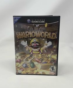 Wario World Nintendo GameCube Game + Case Disc Authentic Tested Working