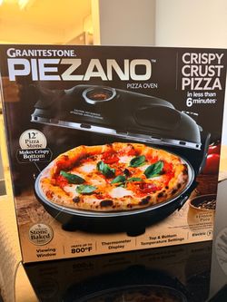 Granitestone Piezano Electric Pizza Oven