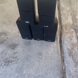 Bose Double Dual Cube 5 Speakers Mountable Souraund 