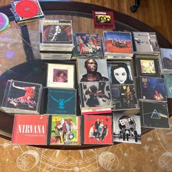Huge Cd Lot / VHS / DVD / Records / Tapes / Clothes 