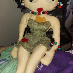 Antique Betty Boop Hand Made Doll