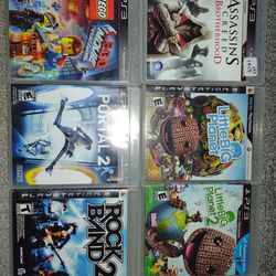PS3 Games Lot 6 Games