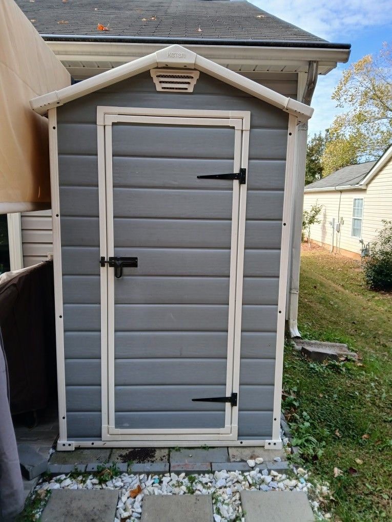 Keter 4x6 Outdoor Shed