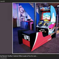 ARCADE1UP Out Run Sit Down Edition