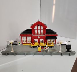 Lego® 9V Train Railway Station 2150 99% Complete Missing Figures Vintage Rare
