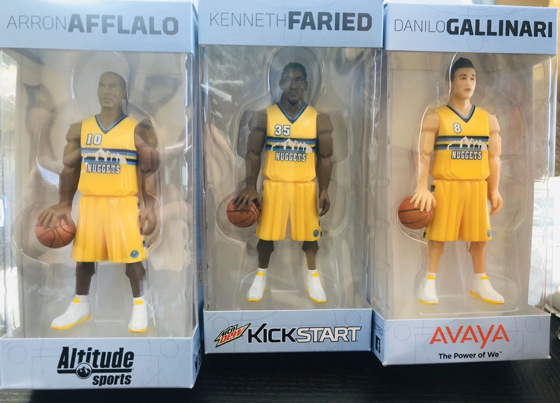 Denver Nuggets Collectible NBA Action Figures