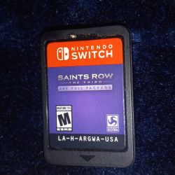 Saints Row Nintendo Switch 