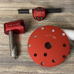 GT Made In USA Piston Stem/GT Power Disk/GT Chainring Bolts Anodized Red