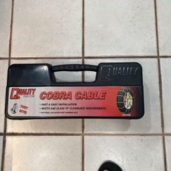 Quality Chain Corp. Cobra Cable Snow Chains.