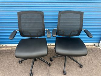 SitOnIt Seating focus leather / mesh office chairs